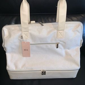 Beis Beige Weekender Bag NWT